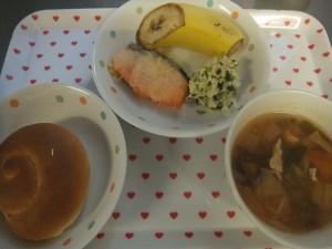 ２１日給食